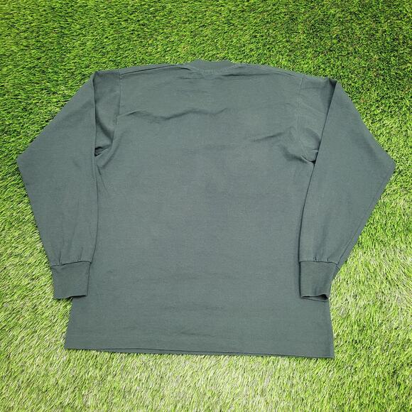 Vintage 80s Beaver-Dam Wrestling Shirt M/L 21x26 Green - Picture 2 of 12